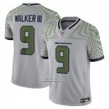 Camiseta NFL Limited Seattle Seahawks Kenneth Walker III 2025 Rivalries Collection Gris