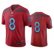 Camiseta NFL Limited Tennessee Titans Marcus Mariota Ciudad Edition Rojo