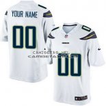 Camiseta NFL Los Angeles Chargers Personalizada Blanco