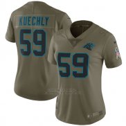 Camiseta NFL Mujer Carolina Panthers 59 Kuechly Verde