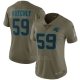 Camiseta NFL Mujer Carolina Panthers 59 Kuechly Verde