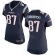 Camiseta New England Patriots Gronkowski Negro Nike Game NFL Mujer
