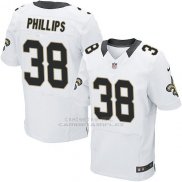 Camiseta New Orleans Saints Phillips Blanco Nike Elite NFL Hombre