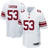 Camiseta New York Giants Carson Blanco Nike Game NFL Nino