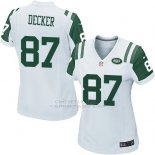Camiseta New York Jets Decker Blanco Nike Game NFL Mujer