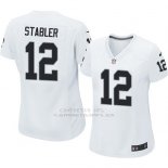 Camiseta Oakland Raiders Stabler Blanco Nike Game NFL Mujer