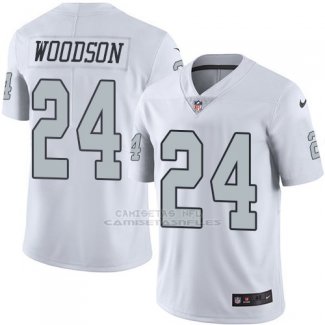 Camiseta Oakland Raiders Woodson Blanco Nike Legend NFL Hombre