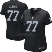Camiseta Philadelphia Eagles Alzado Negro Nike Game NFL Mujer