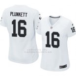 Camiseta Philadelphia Eagles Plunkett Blanco Nike Game NFL Mujer