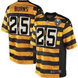 Camiseta Pittsburgh Steelers Burns Amarillo Nike Game NFL Nino