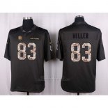 Camiseta Pittsburgh Steelers Miller Apagado Gris Nike Anthracite Salute To Service NFL Hombre