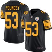 Camiseta Pittsburgh Steelers Pouncey Negro Nike Legend NFL Hombre