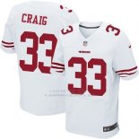 Camiseta San Francisco 49ers Craig Blanco Nike Elite NFL Hombre