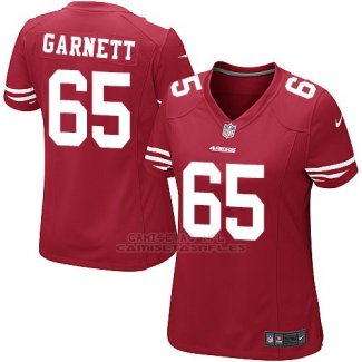 Camiseta San Francisco 49ers Garnett Rojo Nike Game NFL Mujer