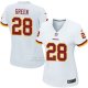 Camiseta Washington Commanders Green Blanco Nike Game NFL Mujer