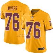 Camiseta Washington Commanders Moses Amarillo Nike Legend NFL Hombre