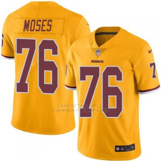 Camiseta Washington Commanders Moses Amarillo Nike Legend NFL Hombre