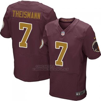 Camiseta Washington Commanders Theismann Apagado Rojo Nike Elite NFL Hombre