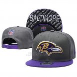 Gorra Baltimore Ravens 9FIFTY Snapback Gris