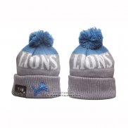 Gorro Beanie Detroit Lions New Era Sideline Gris1