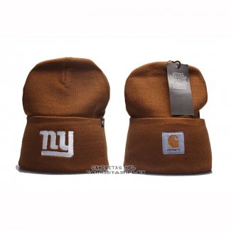 Gorro Beanie New York Giants Carhartt x '47 Marron