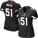 Camiseta Arizona Cardinals Minter Negro Nike Game NFL Mujer