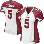 Camiseta Arizona Cardinals Stanton Blanco Rojo Nike Game NFL Mujer