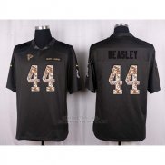 Camiseta Atlanta Falcons Beasley Apagado Gris Nike Anthracite Salute To Service NFL Hombre