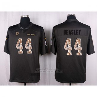 Camiseta Atlanta Falcons Beasley Apagado Gris Nike Anthracite Salute To Service NFL Hombre