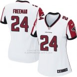 Camiseta Atlanta Falcons Freeman Blanco Nike Game NFL Mujer