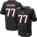 Camiseta Atlanta Falcons Hageman Negro Nike Elite NFL Hombre Camiseta Atlanta Falcons Hageman Negro Nike Elite NFL Hombre