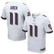 Camiseta Baltimore Ravens Aiken Blanco Nike Elite NFL Hombre