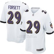 Camiseta Baltimore Ravens Forsett Blanco Nike Game NFL Nino