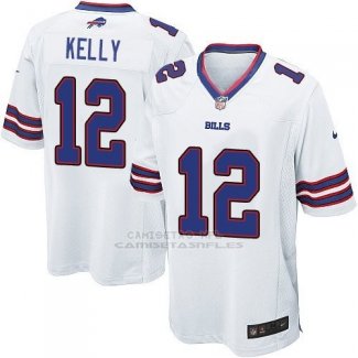 Camiseta Buffalo Bills Kelly Blanco Nike Game NFL Hombre