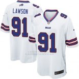 Camiseta Buffalo Bills Lawson Blanco Nike Game NFL Nino