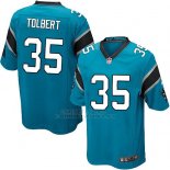 Camiseta Carolina Panthers Tolbert Lago Azul Nike Game NFL Hombre