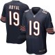 Camiseta Chicago Bears Royal Blanco Negro Nike Game NFL Nino