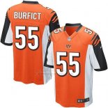 Camiseta Cincinnati Bengals Burfict Naranja Nike Game NFL Hombre