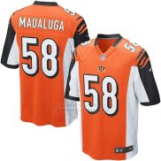 Camiseta Cincinnati Bengals Maualuga Naranja Nike Game NFL Nino