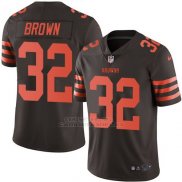 Camiseta Cleveland Browns Brown Negro Nike Legend NFL Hombre