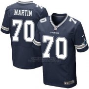 Camiseta Dallas Cowboys Martin Profundo Azul Nike Elite NFL Hombre