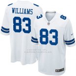 Camiseta Dallas Cowboys Williams Blanco Nike Game NFL Hombre Camiseta Dallas Cowboys Williams Blanco Nike Game NFL Hombre