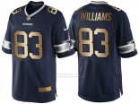 Camiseta Dallas Cowboys Williams Profundo Azul Nike Gold Game NFL Hombre Camiseta Dallas Cowboys Williams Profundo Azul Nike Gold Game NFL Hombre