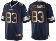 Camiseta Dallas Cowboys Williams Profundo Azul Nike Gold Game NFL Hombre