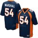 Camiseta Denver Broncos Marshall Azul Oscuro Nike Game NFL Hombre
