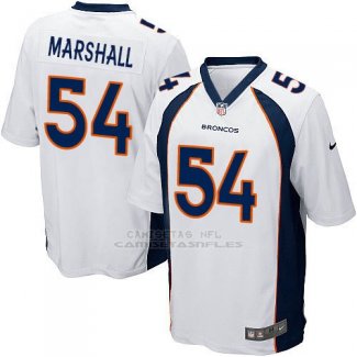 Camiseta Denver Broncos Marshall Blanco Nike Game NFL Nino