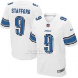 Camiseta Detroit Lions Stafford Blanco Nike Elite NFL Hombre