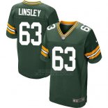 Camiseta Green Bay Packers Linsley Verde Nike Elite NFL Hombre