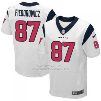 Camiseta Houston Texans Fiedorowicz Blanco Nike Elite NFL Hombre