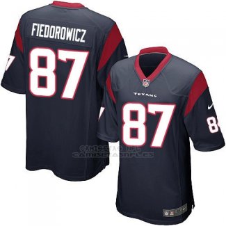 Camiseta Houston Texans Fiedorowicz Negro Nike Game NFL Hombre